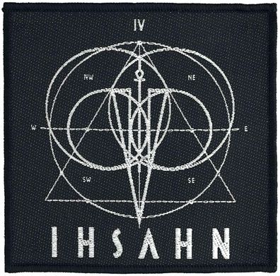 Ihsahn Logo Aufnäher Patch Rock Metal 100% Merchandise