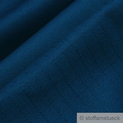 Stoff Baumwolle Carbon Satin marine farbecht flammhemmend reißfest blau