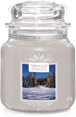 Yankee Candle Candlelit CABIN MEDIUM JAR 411G