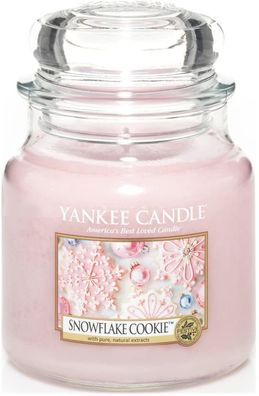 Yankee Candle Snowflake COOKIE MEDIUM JAR 411G