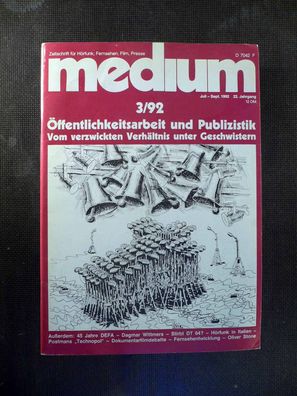 Medium - Zeitschrift für Fernsehen, Film - 3/1992 - 45 Jahre DEFA