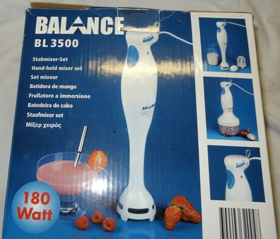 DP Balance BL3500 Stabmixerset 180W wenig benutzt Originalverpackung ohne Mixeraufsat
