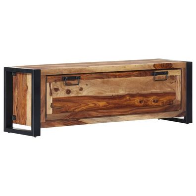 vidaXL Schuhschrank 120×35×40 cm Massivholz