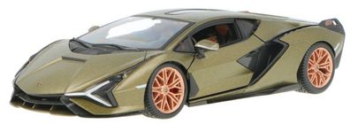 Maßstabsmodell Lamborghini Sian Fkp 2019 1:24 Olivgrün
