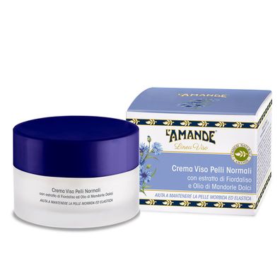 L'Amande Linea Viso Gesichtcreme für normale Haut 50 ml