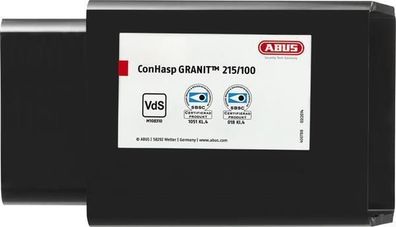 ABUS Container 215 Hochsicherheits Überfalle + Granit 37RK/70HB100 Vorhangschloss...