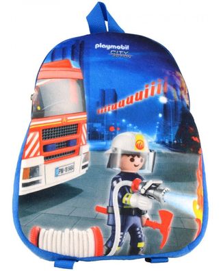 Playmobil Rucksack Firemen Backpack Feuerwehr City Action Kinderrucksack