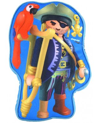 Playmobil Kissen Pirates ca 26x39cm Plüschkissen Dekokissen Plüsch Piraten