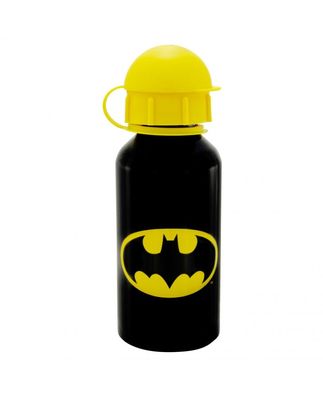 DC Comics Trinkflasche Batsign Aluminium 400 ml Sportflasche Batman Gotham City