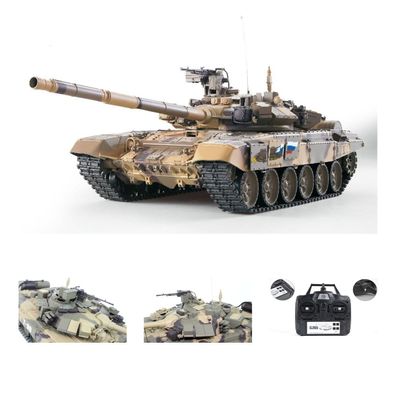 Heng Long RC Panzer 1:16 Russland T90 Rauch & Sound, Metallgetriebe, 2,4 GHz