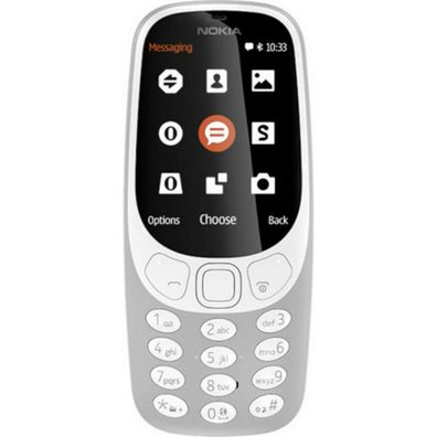 Nokia 3310 16MB Grau NEU Dual SIM 2,4" Handy Smartphone 16MB RAM TFT QVGA OVP