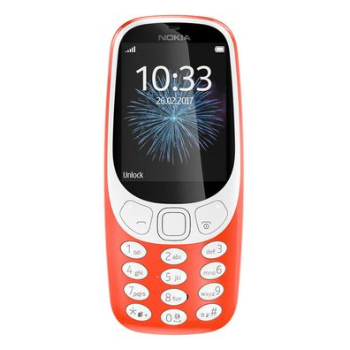 Nokia 3310 16MB Rot NEU Dual SIM 2,4" Handy Smartphone 16MB RAM TFT QVGA OVP
