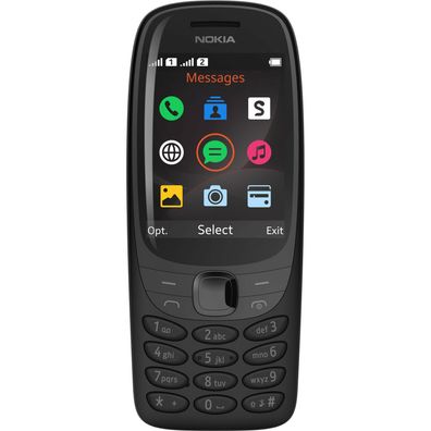 Nokia 6310 8MB Schwarz NEU Dual SIM 2,8" Handy Smartphone 16MB RAM TFT QVGA OVP