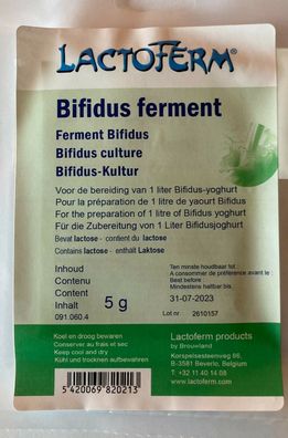 Joghurtkultur Lactoferm 5gr Bifidusjoghurt Acidophilus und Bifido Bakterien
