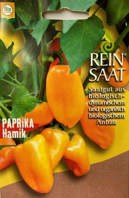 Paprika Hamik - Samen - Bio Saatgut - aus biologischem Anbau - Reinsaat Austria