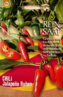 Chili Jalapeno Ruben - Saatgut - Samen - Bio Austria - aus biologischem Anbau