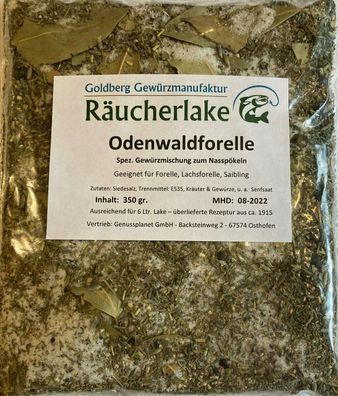 Räucherlauge Odenwaldforelle 700gr. Räucherlake Forelle, Fisch räuchern, Lachs