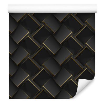 10m VLIES TAPETE Rolle Geometrische FORMEN 3D Würfel 6402