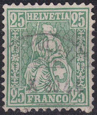 Schweiz Switzerland [1867] MiNr 0032 a ( O/ used )