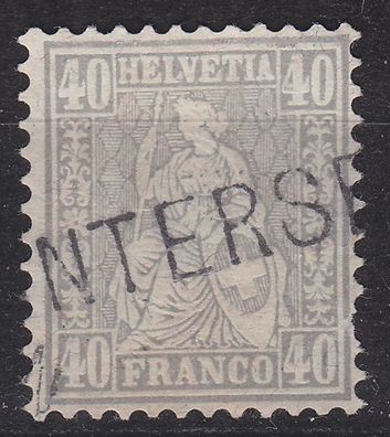 Schweiz Switzerland [1881] MiNr 0042 ( O/ used ) [01]