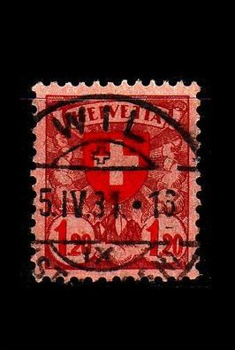 Schweiz Switzerland [1924] MiNr 0195 x ( O/ used )