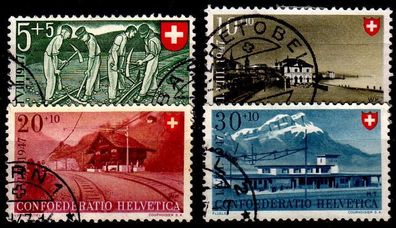 Schweiz Switzerland [1947] MiNr 0480-83 ( O/ used ) [03] Pro Patria