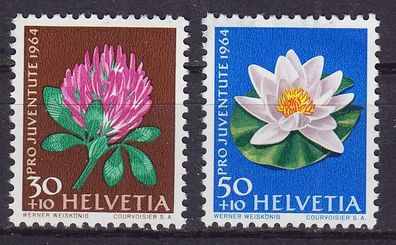 Schweiz Switzerland [1964] MiNr 0803 ex ( * */ mnh ) [02] Blumen