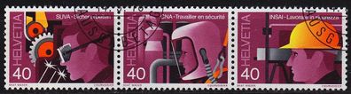 Schweiz Switzerland [1978] MiNr 1134-36 3er ( O/ used )