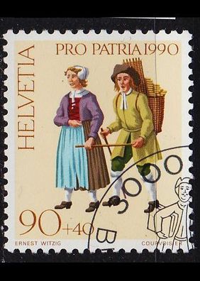 Schweiz Switzerland [1990] MiNr 1420 ( O/ used ) Pro Patria