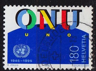 Schweiz Switzerland [1995] MiNr 1543 ( O/ used ) UNO