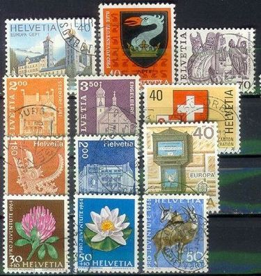 Schweiz Switzerland [Lot] 45 ( O/ used )