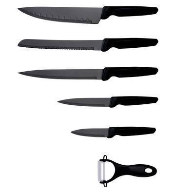 Michelino 6 teiliges Messerset (5 Messer & 1 Sparschäler)