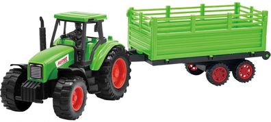 Traktor Farm Viehanhänger Junior 38 X 9 X 10,5 Cm Grün 2-Teilig