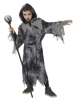 Magier Dementor Gandalf Herr der Ringe Geist Ghost Kostüm 116-164