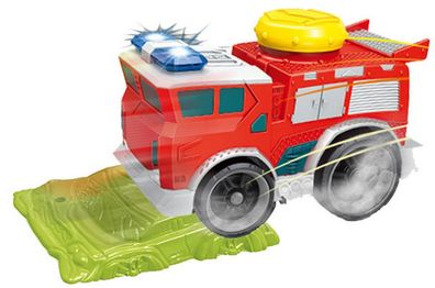 Spielzeugauto Power Feuerwehr 23 X 10 Cm Grün/ Rot 2-Teilig