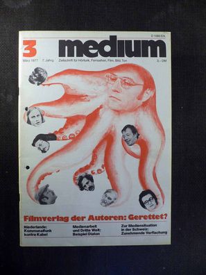 Medium - Zeitschrift für Fernsehen, Film - 3/1977 - Filmverlag der Autoren