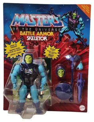 Mattel GVL77 Masters of the Universe Origins Skeletor Deluxe-Actionfigur mit Waf