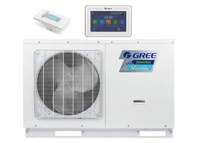 Luft/ Wasser Wärmepumpe Monoblock GREE Versati 7,5 kW 230V GRS-CQ8.0Pd/ NhG-K