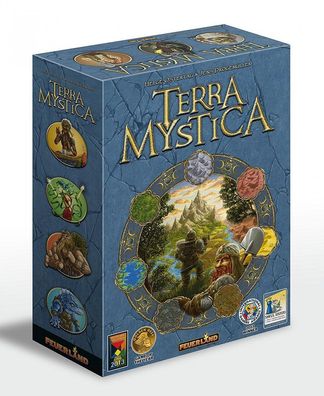 Feuerland Spiele Terra Mystica deutsche Ausgabe Strategiespiel Brettspiel Völker