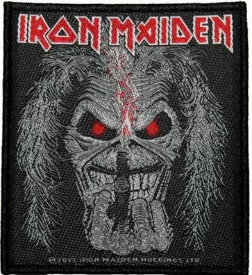 Iron Maiden Eddie Candle Finger Aufnäher Patch offizielles Merch
