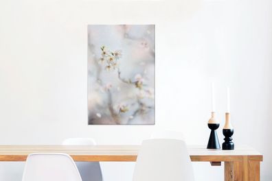 Leinwandbilder - 60x90 cm - Sakura - Abstrakt - Farben (Gr. 60x90 cm)
