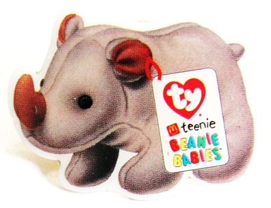 Mc Donald´s - Beanie Babies - Nashorn - Pin 27 x 22 mm