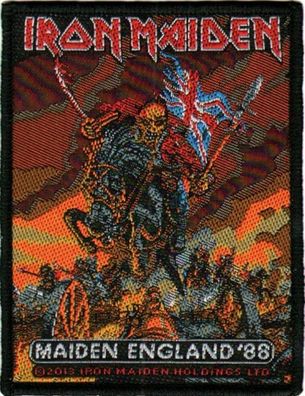 Iron Maiden - Maiden England Aufnäher Patch offizielles Merch