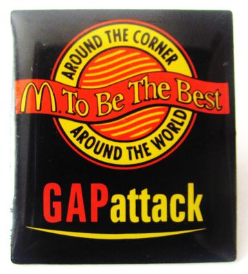 Mc Donald´s - GAPattack - M to be the Best - Pin 28 x 25 mm