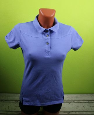 horze Shirt S 36/38 Kurzarmshirt kurzarm T-Shirt Poloshirt Polo Damen blau