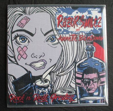 The Razor Smilez mit Annette Benjamin - Rock´n´Roll Freitag Vinyl EP farbig