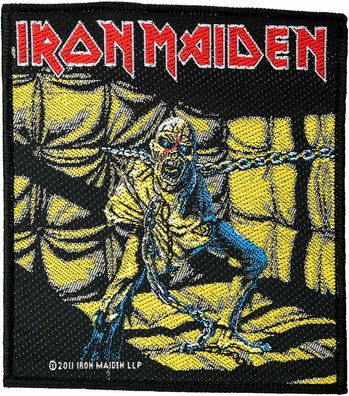 Iron Maiden Piece Of Mind Aufnäher Patch offizielles Merch