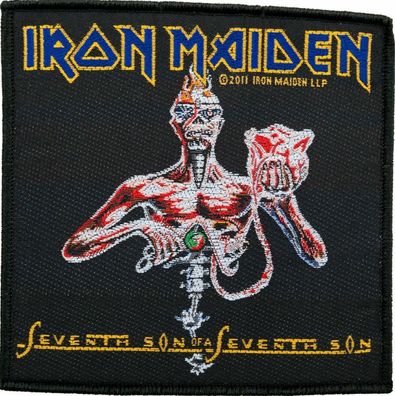 Iron Maiden Seventh Son Aufnäher Patch offizielles Merch Neu-New