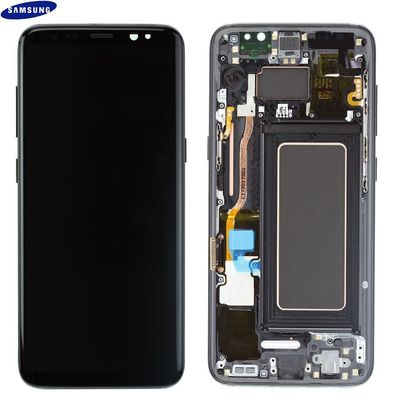 Samsung Galaxy S8 SM-G950F LCD Display + Touch Screen Bildschirm GH97-20457A Black