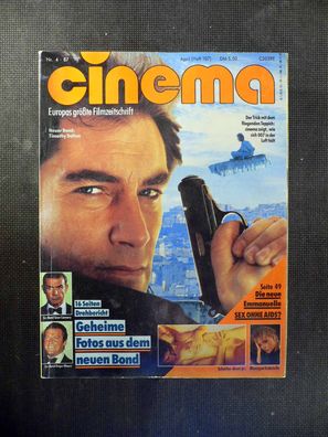 Cinema - Europas grösste Filmzeitschrift - 4/1987 - Nr. 107 - James Bond 007